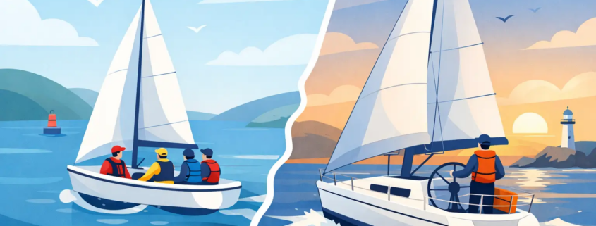 RYA Competent Crew versus Day Skipper Courses